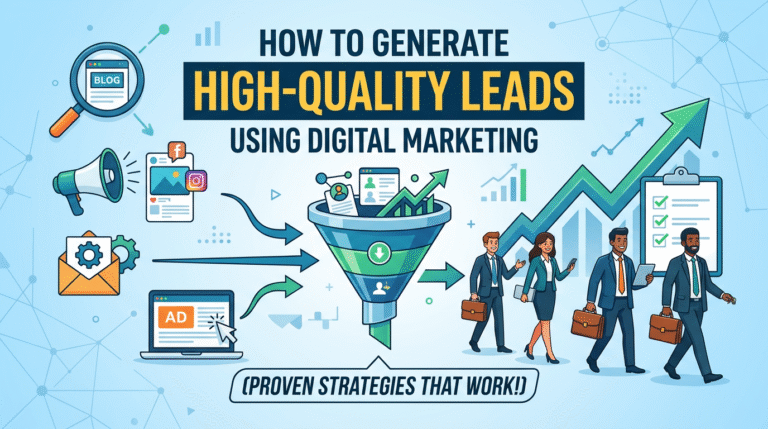 How to Generate High-Quality Leads Using Digital Marketing (Proven Strategies That Work)