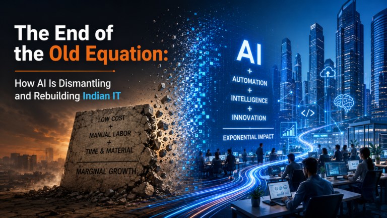 The End of the Old Equation: How AI Is Dismantling and Rebuilding Indian IT