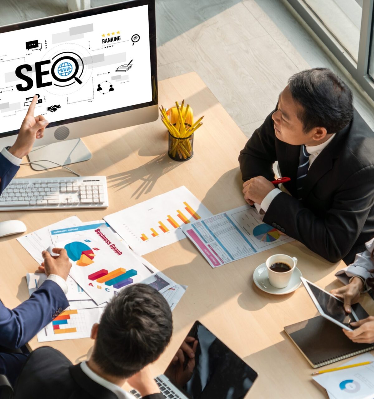 Seo search engine optimization for modish e commerce and online retail business