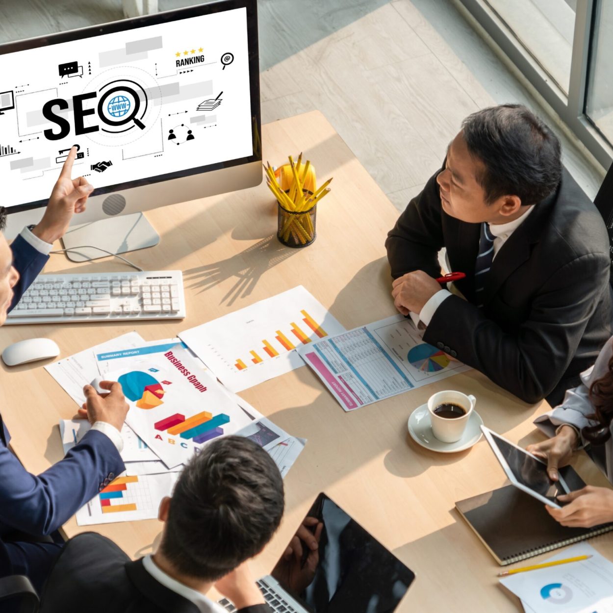 Seo search engine optimization for modish e commerce and online retail business