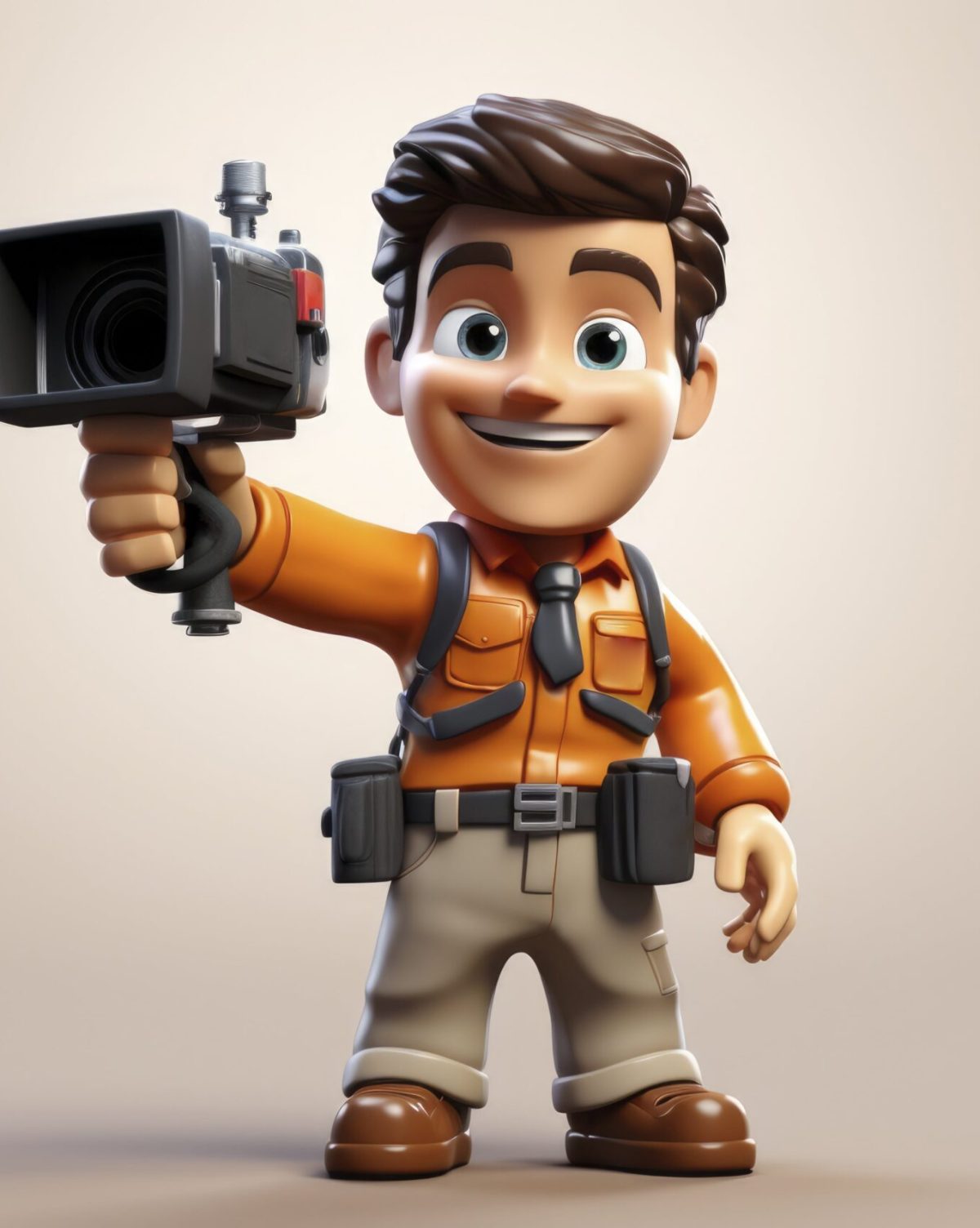 View 3d videographer with camera min